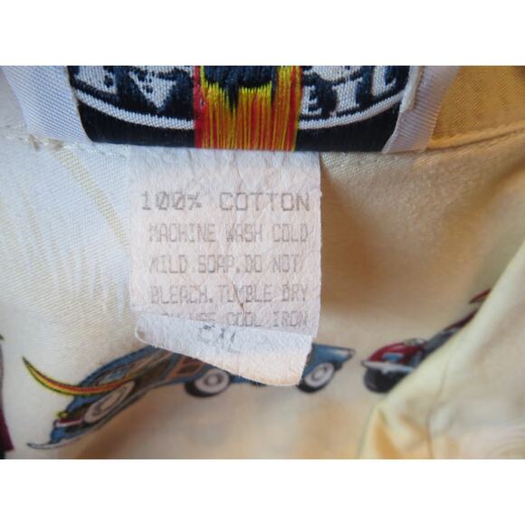 Pacific Legend Classic Car Hawaiian Style Shirt Men Size 2X - Picture 5 of 5